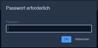 Passwortabfrage
