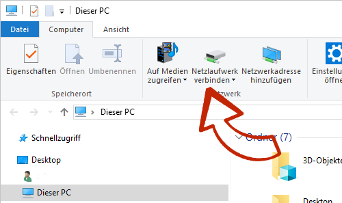 Windows Netzwerklaufwerk